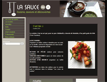 Tablet Screenshot of la-sauce.com